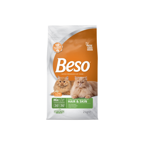 طعام جاف هير اند سكن من شركة Beso