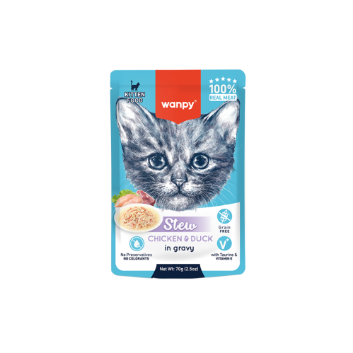 اظرف حساء الدجاج والبط من شركة Wanpy