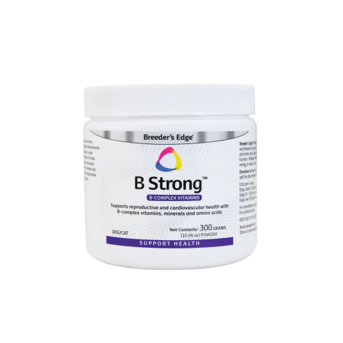 مكمل B strong لدعم القطط من شركة Breeder Edge