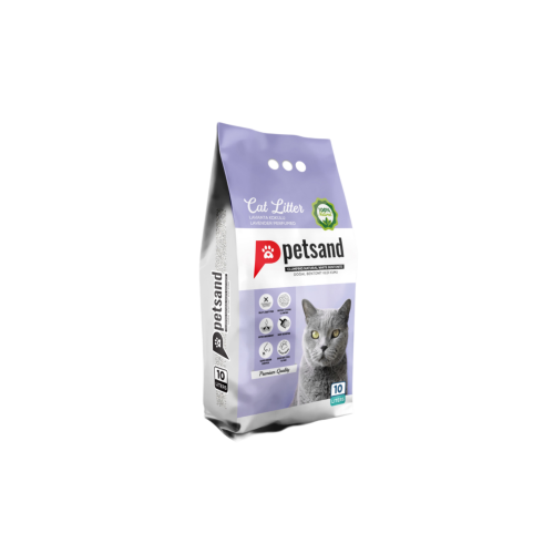 رمل بيت ساند برائحة اللافيندر للقطط 10 لتر