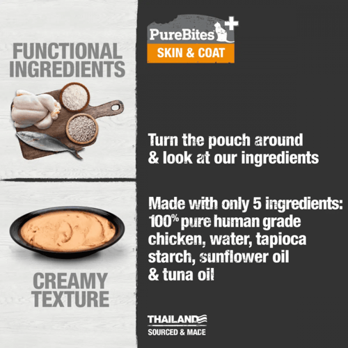 مكافئة عصار لصحة الجلد والفراء من شركة PureBites