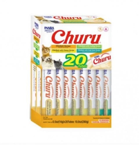 هريسة دجاج متنوع 20 ظرف من شركة INABA Churu