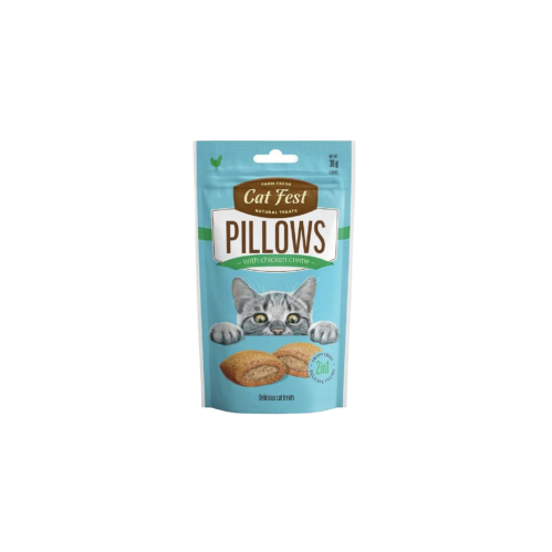 مكافأة محشية بكريمه الدجاج للقطط من شركة Catfest