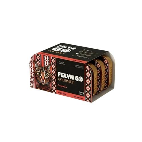 Felyn Go Crab Pâté Cans (6x30g)