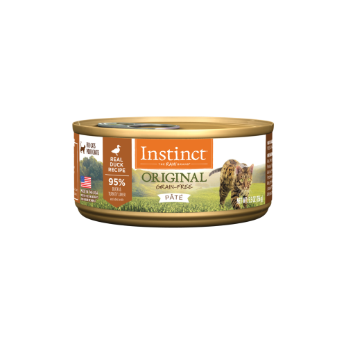 معلبات باتيه بالبط اوريجنال 156غ من شركة Instinct