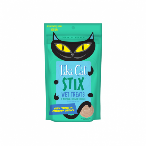 مكافات كريمية رطبة بسمك التونا Tiki cat