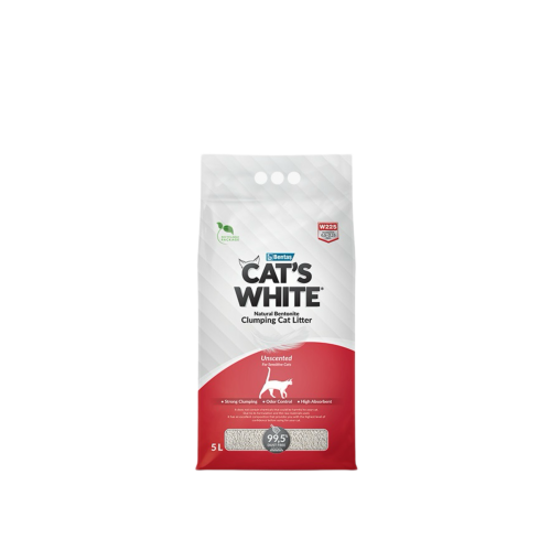 رمل كات وايت بدون رائحة للقطط 10 لتر