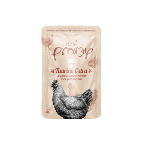 اظرف موس الدجاج مع التورين للقطط الصغيرة من شركة P...