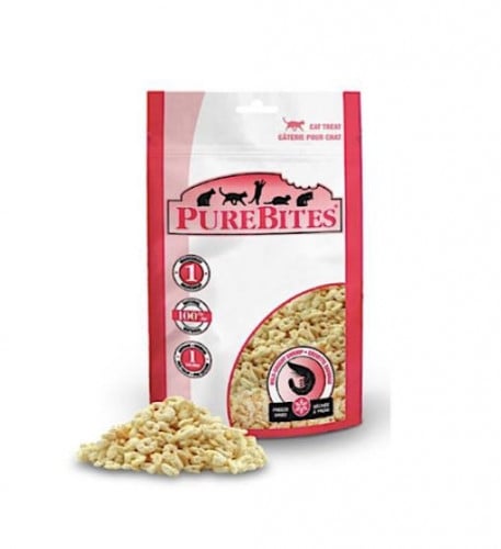مكافأة جمبري مجففة للقطط 11 جرام من شركة PureBites