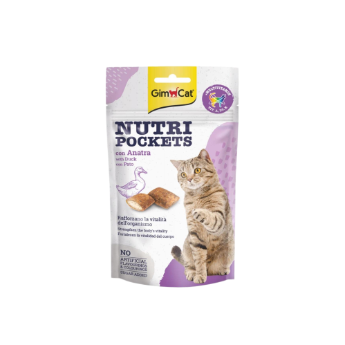 مكافات محشية بالبط من شركة GimCat