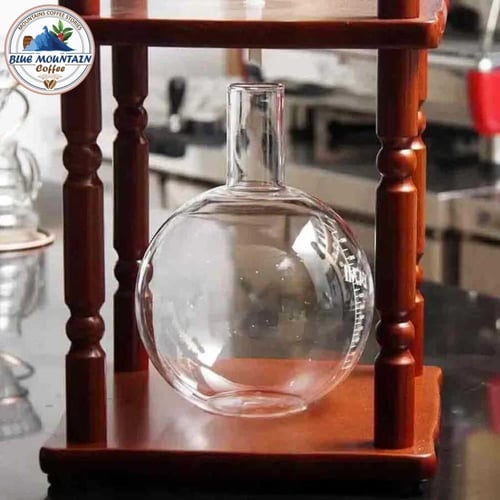 Glass Cold Brew Maker – Brown Wood Color 3-Liter