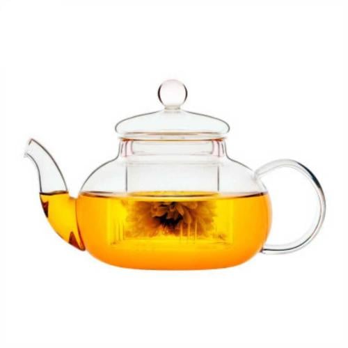 Glass Tea Pot 600 ML - Glass Strainer