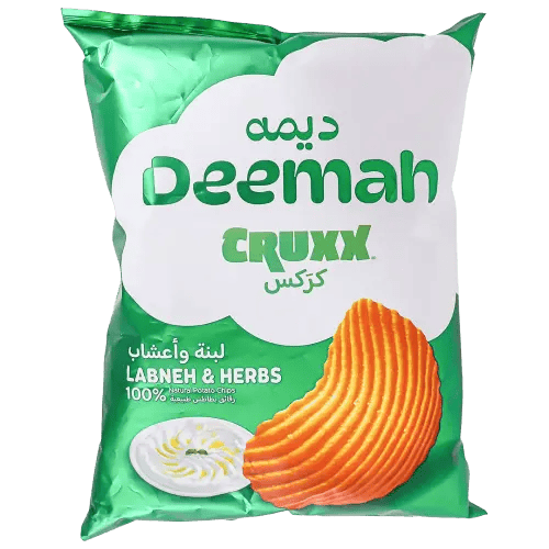 بطاطس ديمة لبنة واعشاب