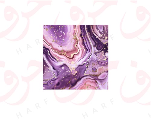 ستاند أكريلك- خلفية فن تجريدي