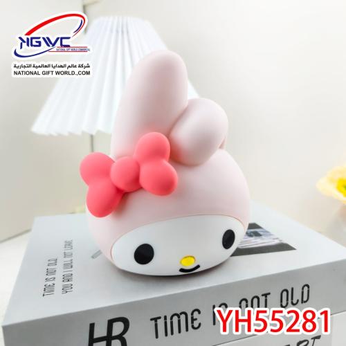 مصباح ليلي سيليكون RGB قابل لإعادة الشحن بتصميم ما...