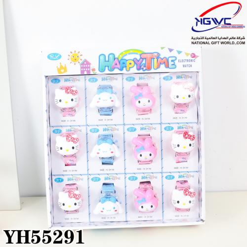 ساعات رقمية إلكترونية بتصميم شخصيات سانريو للأطفال...