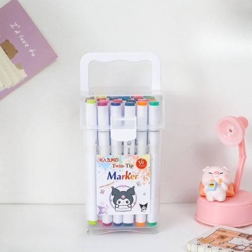 اقلام تحديد ماركر مزدوجة الاطراف تحتوي على 36