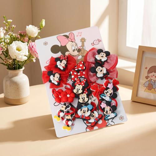 Mini Mouse hair ties and accessories set