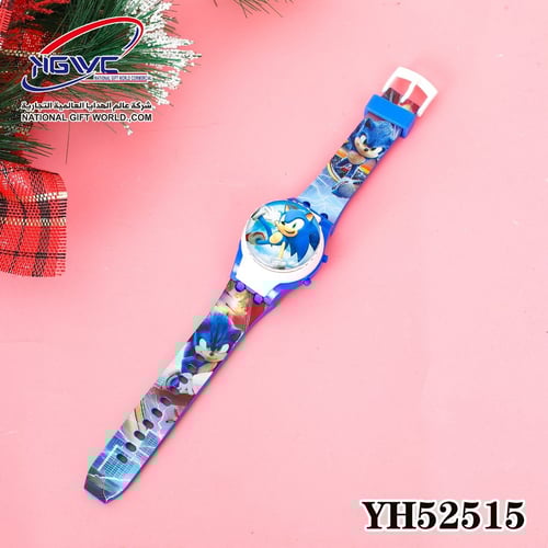 ساعة سونيك القنفذ السريع جهاز العرض السري لوقت الم...