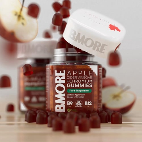 بي مور جاميز خل التفاح والكروميوم مع مستخلص الرمان...