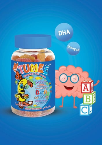 مستر تومي - اوميجا 3 - 60 قطعة حلوى - المعزز الأمر...