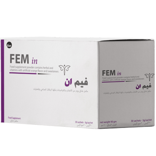 فيم ان - 30 كيس لدعم صحة المرأة خلال انقطاع الطمث...