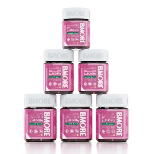 روتين 6 شهور بي مور جاميز الشعر والأظافر - البيوتي...