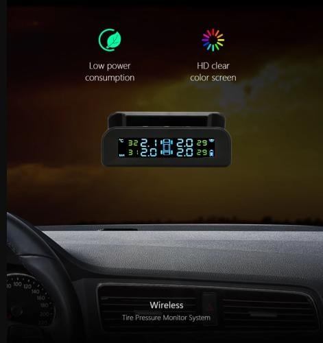 جهاز مراقبة ضغط الكفرات مع 4 حساسات داخلية الاصدار...