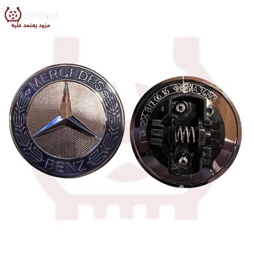 شعار علامة مرسيدس امامية الكبوت غطاء المحرك