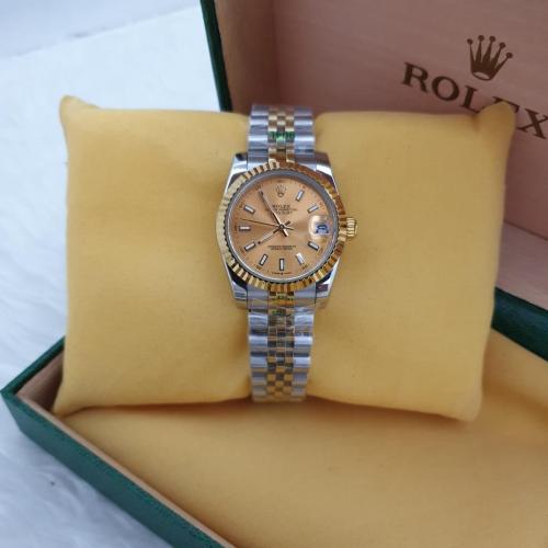 ساعة رولكس النسائية.