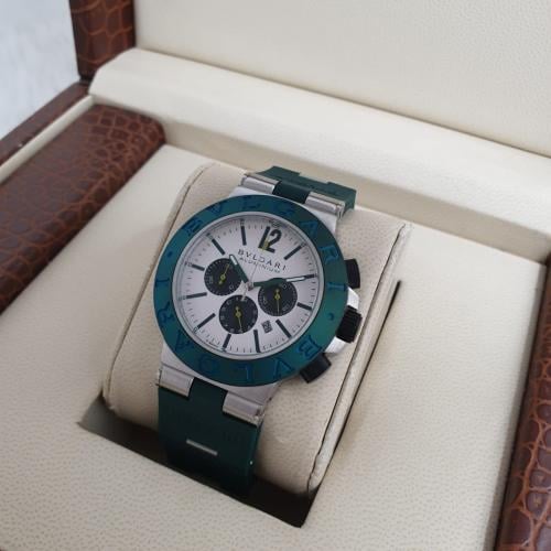 ساعة بولغاري الومنيوم كرونوغراف