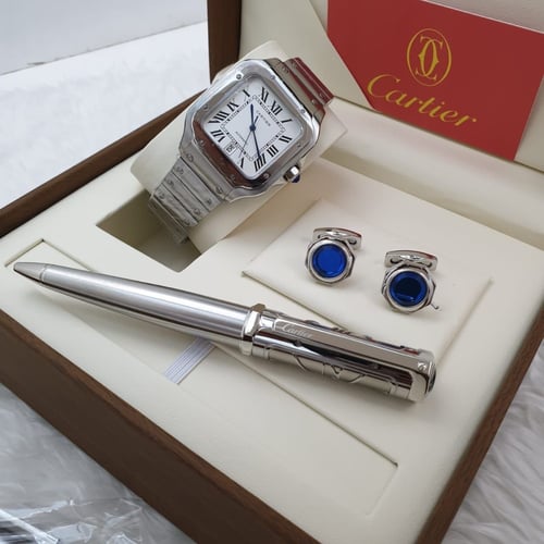 طقم كارتير سانتوس ( قلم وكبك من اختيارك )