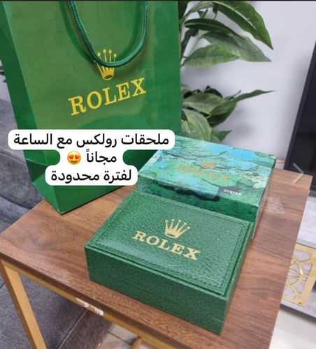 ساعة رولكس ميني بعدة الوان ميناء فصوص