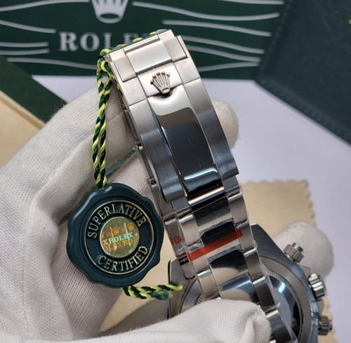 رولكس دايتونا بلو كرونوغراف ايطار سيراميك