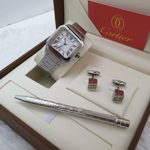 طقم كارتير سانتوس ( قلم وكبك من اختيارك )