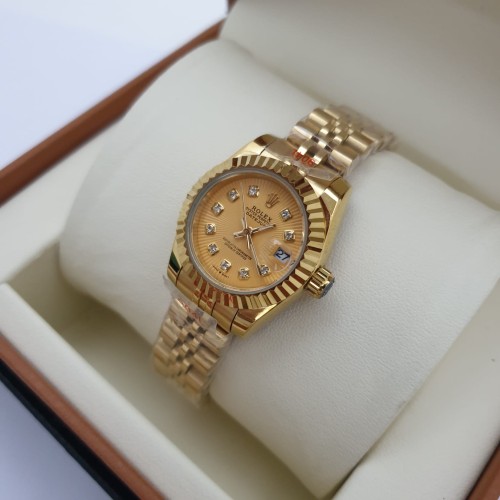 ساعة رولكس ميني بعدة الوان ميناء فصوص