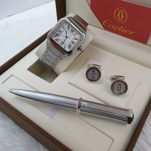 طقم كارتير سانتوس ( قلم وكبك من اختيارك )