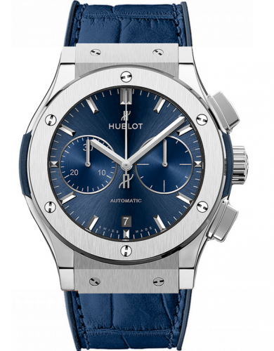 ساعة هوبلت كرونوغراف كحلي