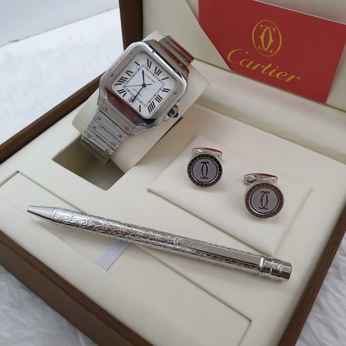 طقم كارتير سانتوس ( قلم وكبك من اختيارك )