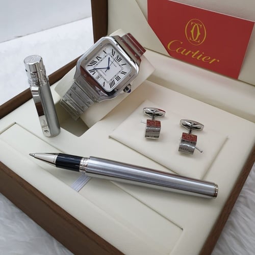 طقم كارتير سانتوس ( قلم وكبك من اختيارك )