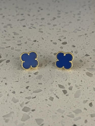 حلق فان كليف ازرق شامل الملحقات