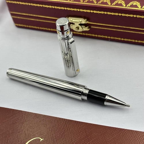 قلم كارتير سانتوس غطاء لون فضي سانتوس شامل الملحقا...