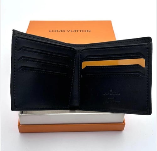 محفظة لويس فيتون الرجاليه مع بكج الماركة