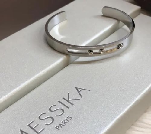 سوارة ميسيكا فضي حجم النحيف