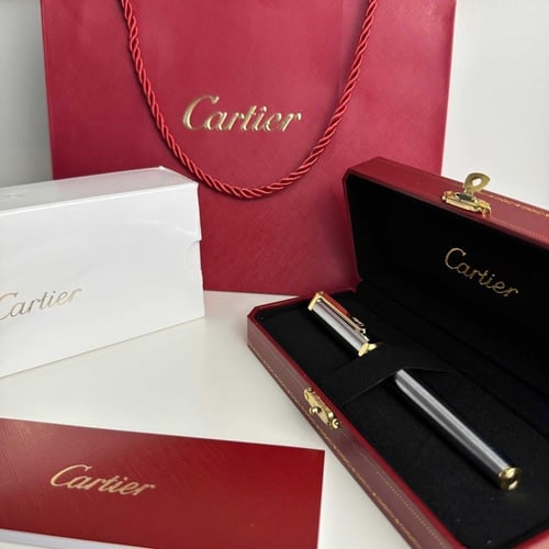 قلم كارتير تيتانيوم ذهبي