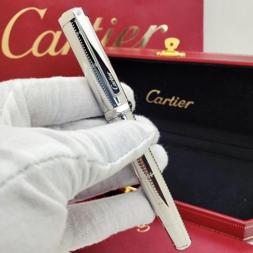 قلم كارتير فضي شامل الملحقات