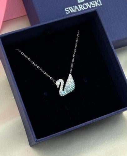 قلادة البجعة سواروفسكي شامل الملحقات