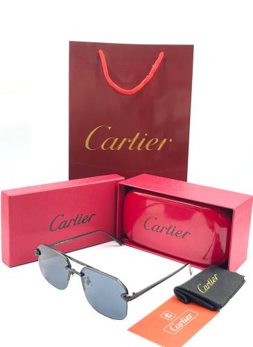 نظارة كارتيية لون اسود مع الملحقات طبق الأصل