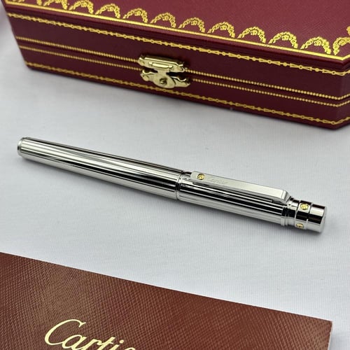 قلم كارتير سانتوس غطاء لون فضي سانتوس شامل الملحقا...