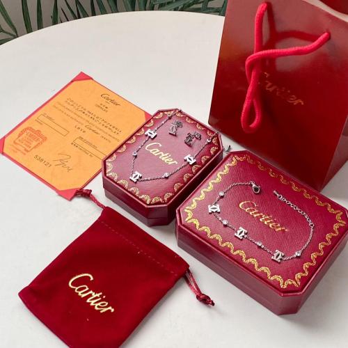 طقم كارتير فضي( سلسال+اسوره+ حلق)